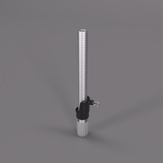 An image of the ALTO Low Level Adjustable Leg (black collar)