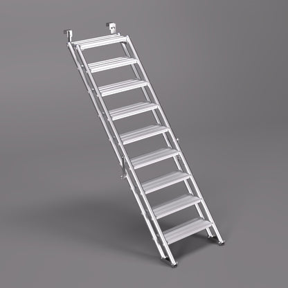 An image of a 2.0m ALTO Universal Stair Unit with the scaffold tube hook option.